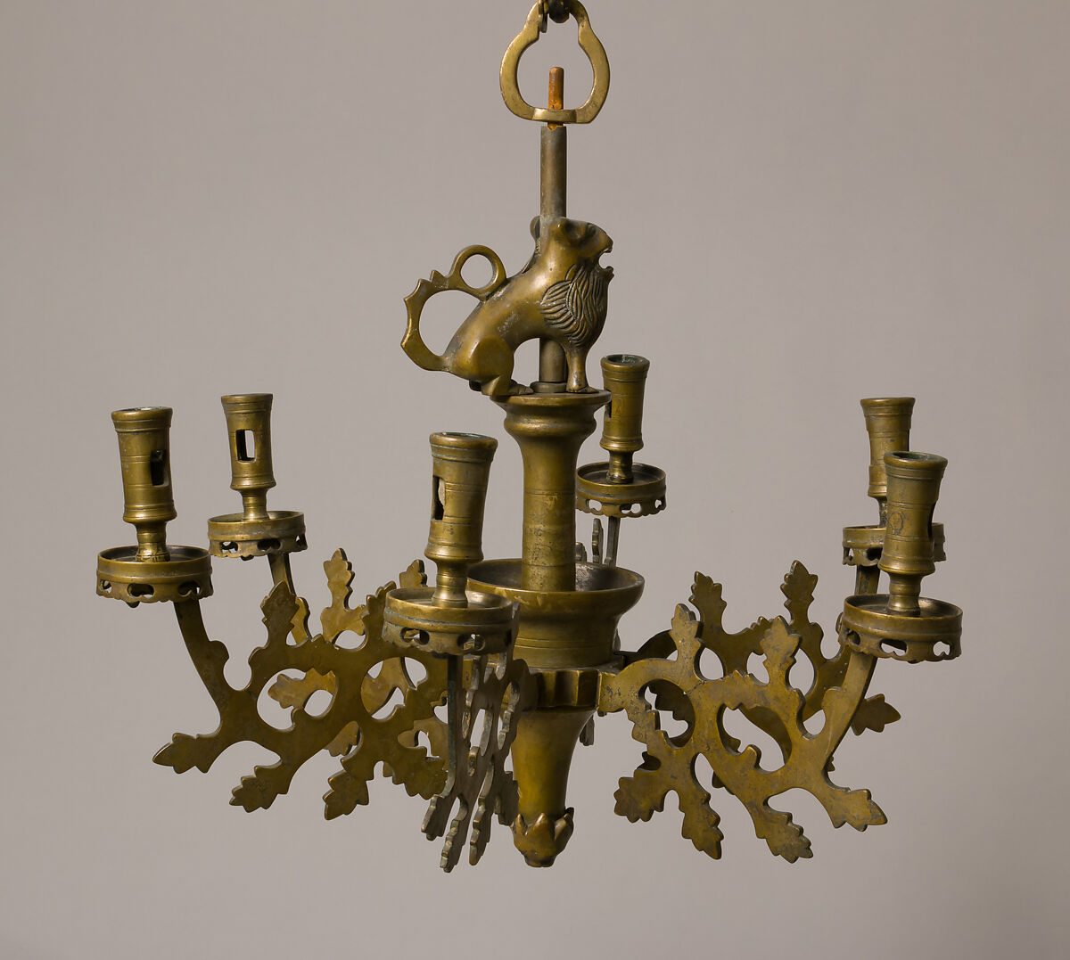 Chandelier, Brass, Dinanderie, South Netherlandish