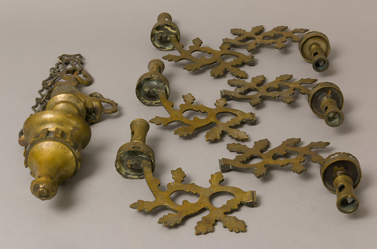 Chandelier, Brass, Dinanderie, South Netherlandish