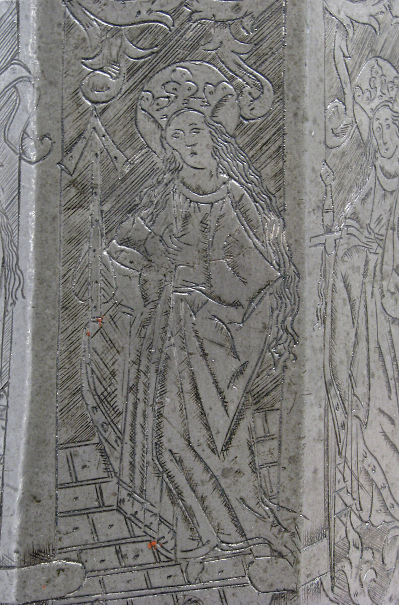 Flagon, Pewter, German