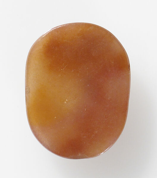 Cameo with head of female saint, Chalcedony, French