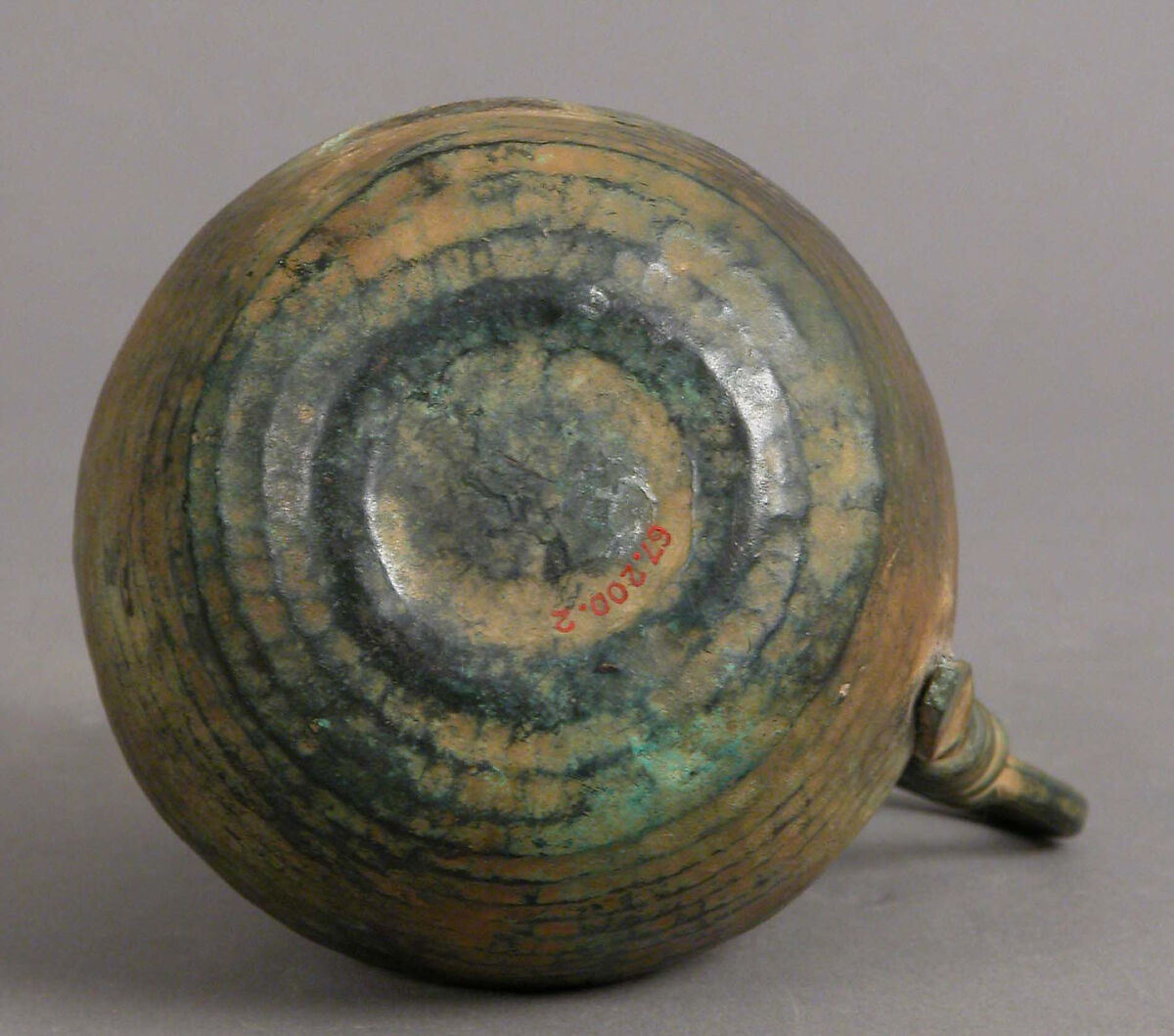 Jug with Medallions, Copper alloy, Byzantine