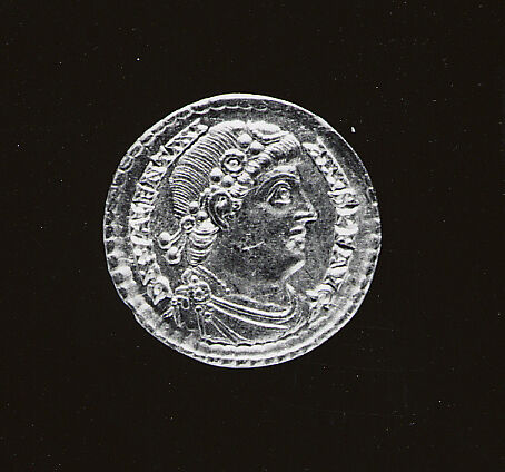 Gold Solidus of Emperor Valentinian I (r. 364–75), Gold, Byzantine