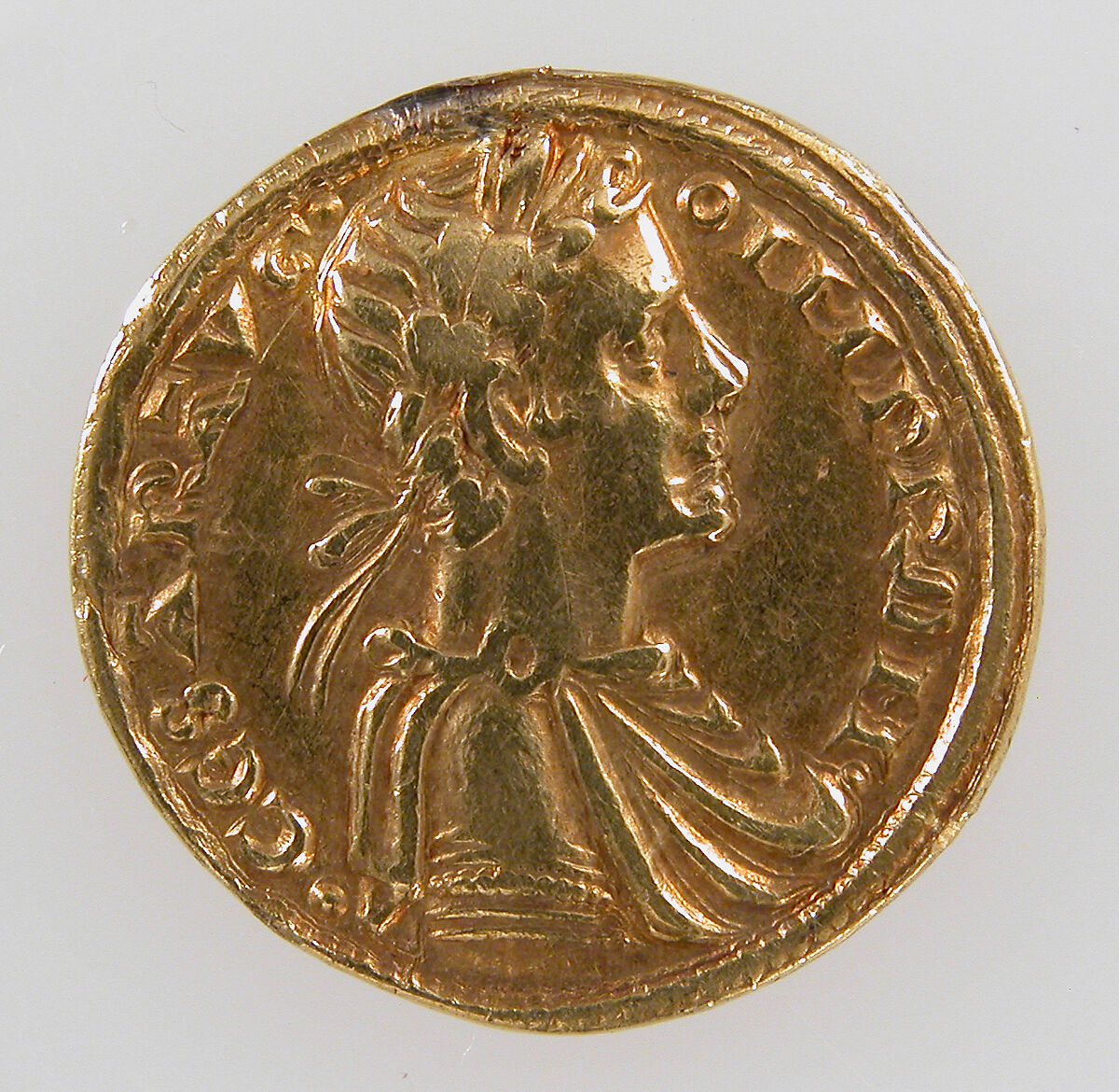 “Augustalis” of Frederick II Hohenstaufen (r. 1215–50), Gold, Italian 