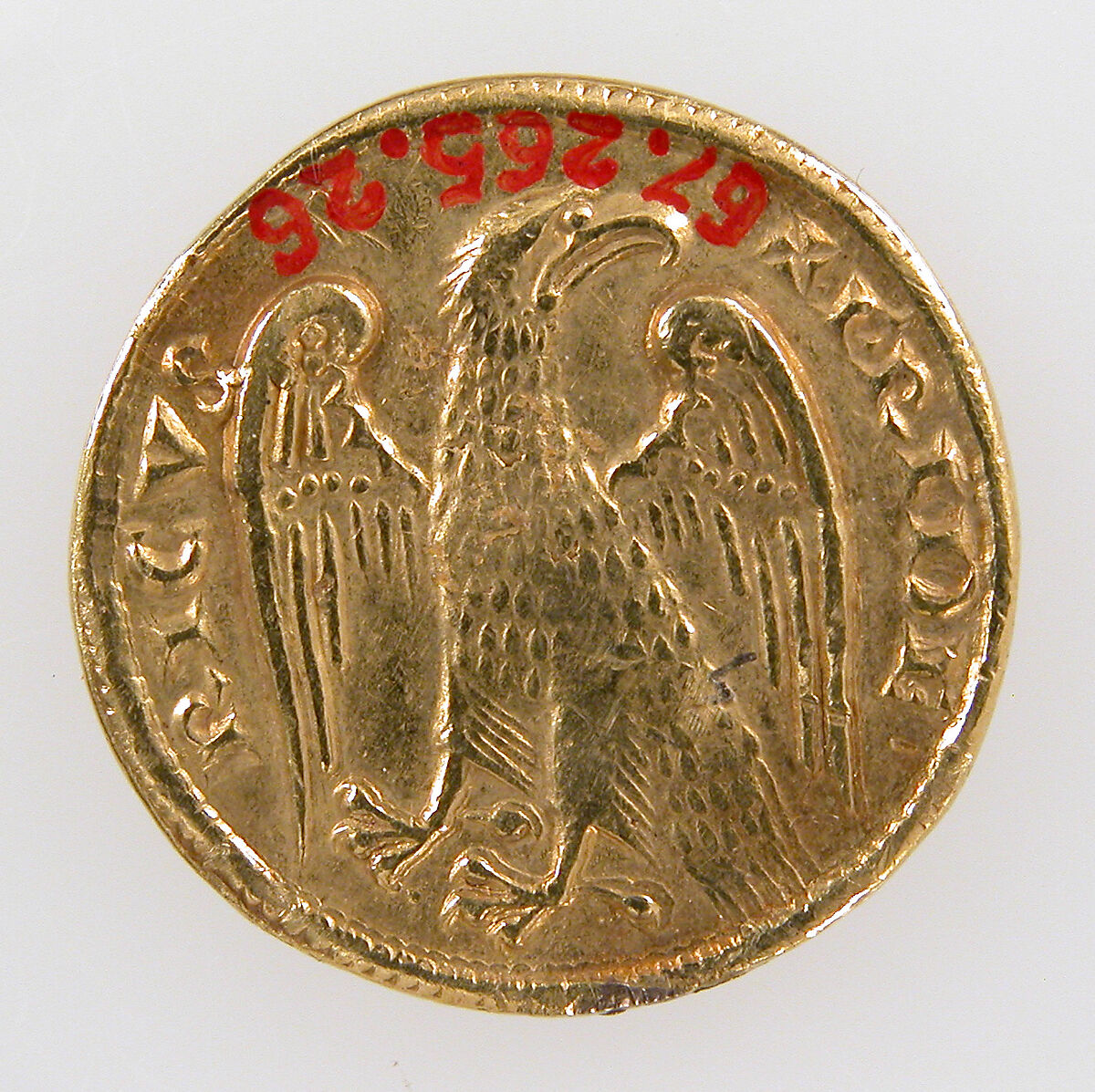 “Augustalis” of Frederick II Hohenstaufen (r. 1215–50), Gold, Italian