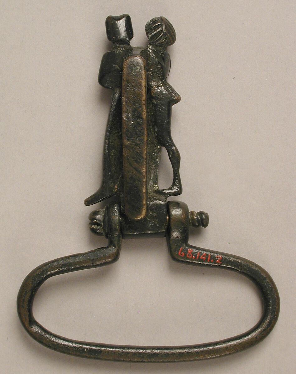 Key Ring with Lovers, Copper alloy, German