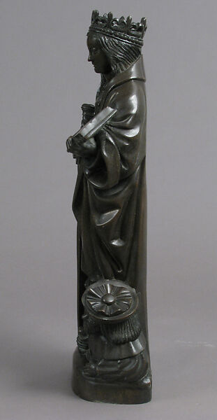 Saint Catherine, Copper alloy, French