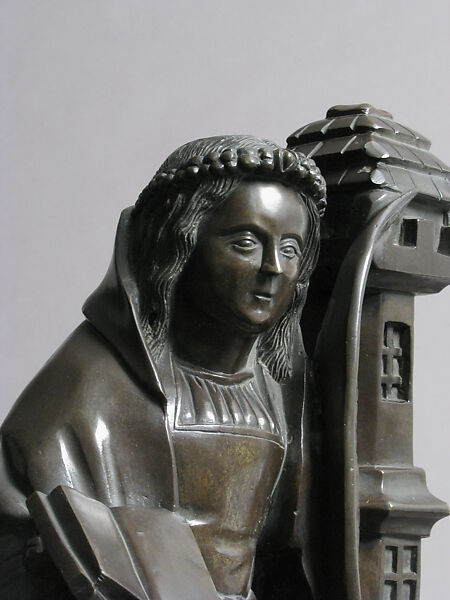 Saint Barbara, Copper alloy, French