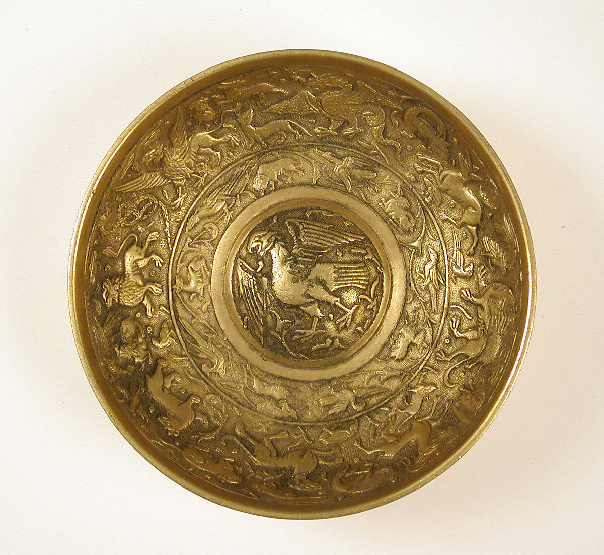 Bowl or Cup, Gold plate, Byzantine