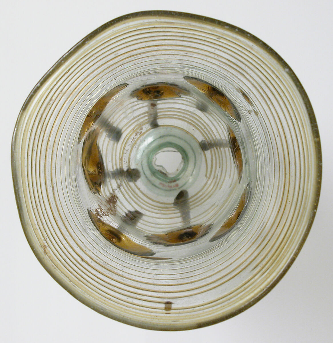 Glass "Claw" Beaker, Glass, Frankish