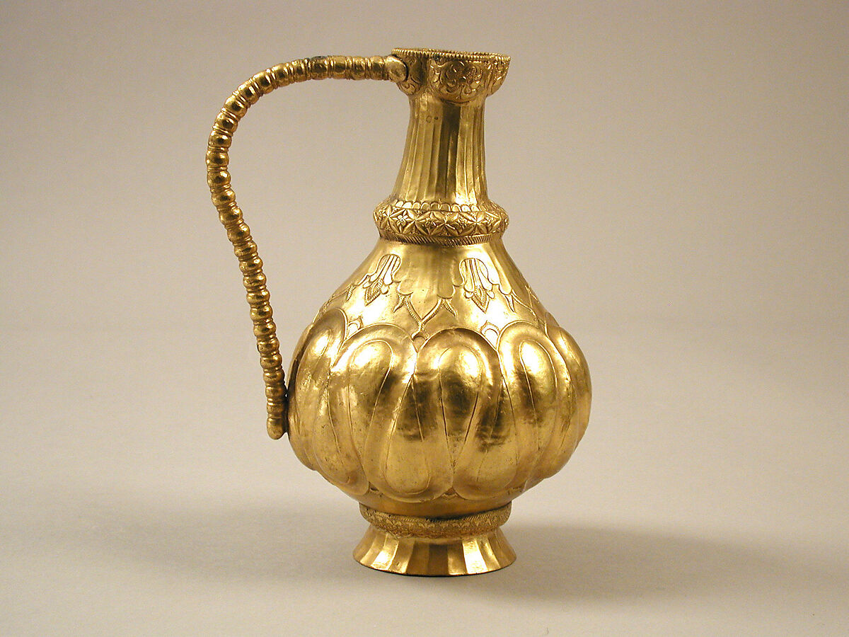 Ewer, Gold plate, Scythian 