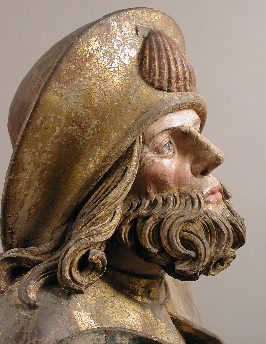Saint James the Greater, Pine with paint and gilding, South German