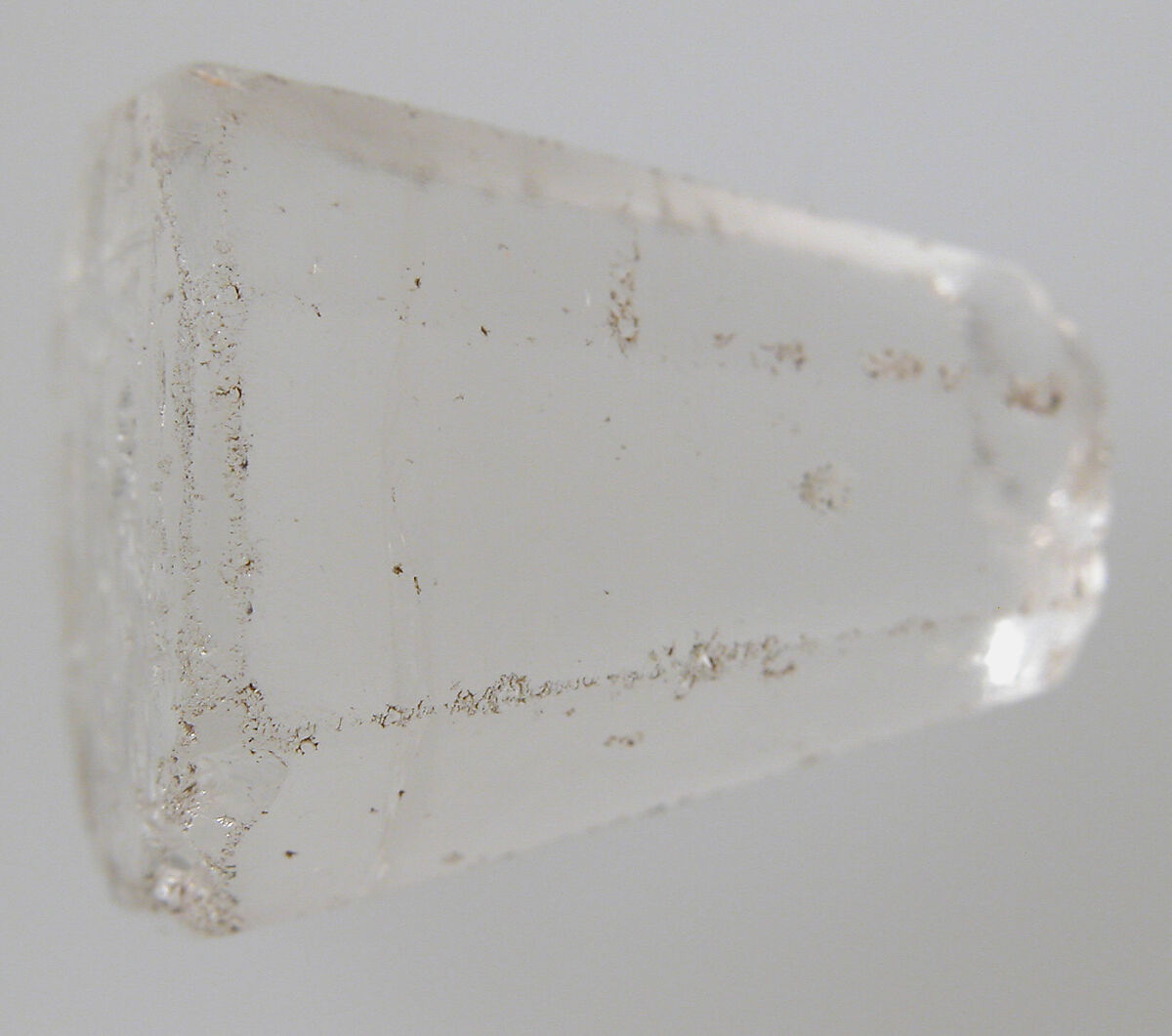 Intaglio Seal with the Crucifixion, Rock crystal, Byzantine