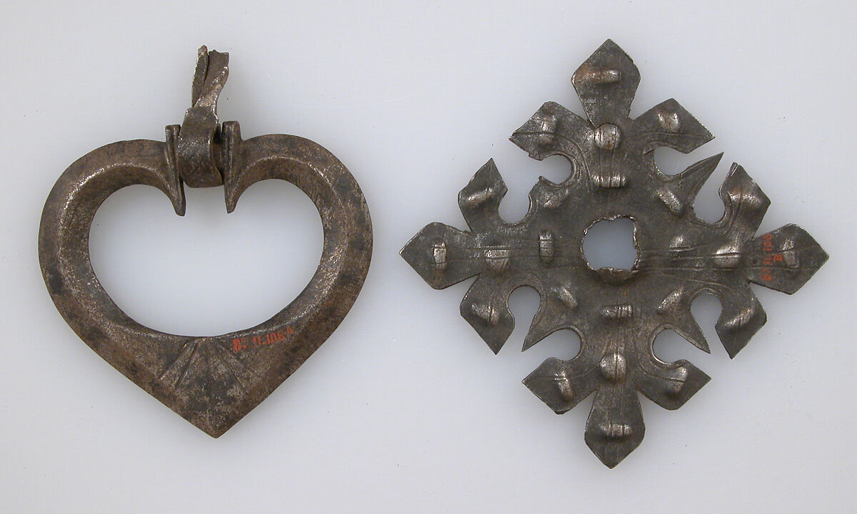 Door handle, Iron, German