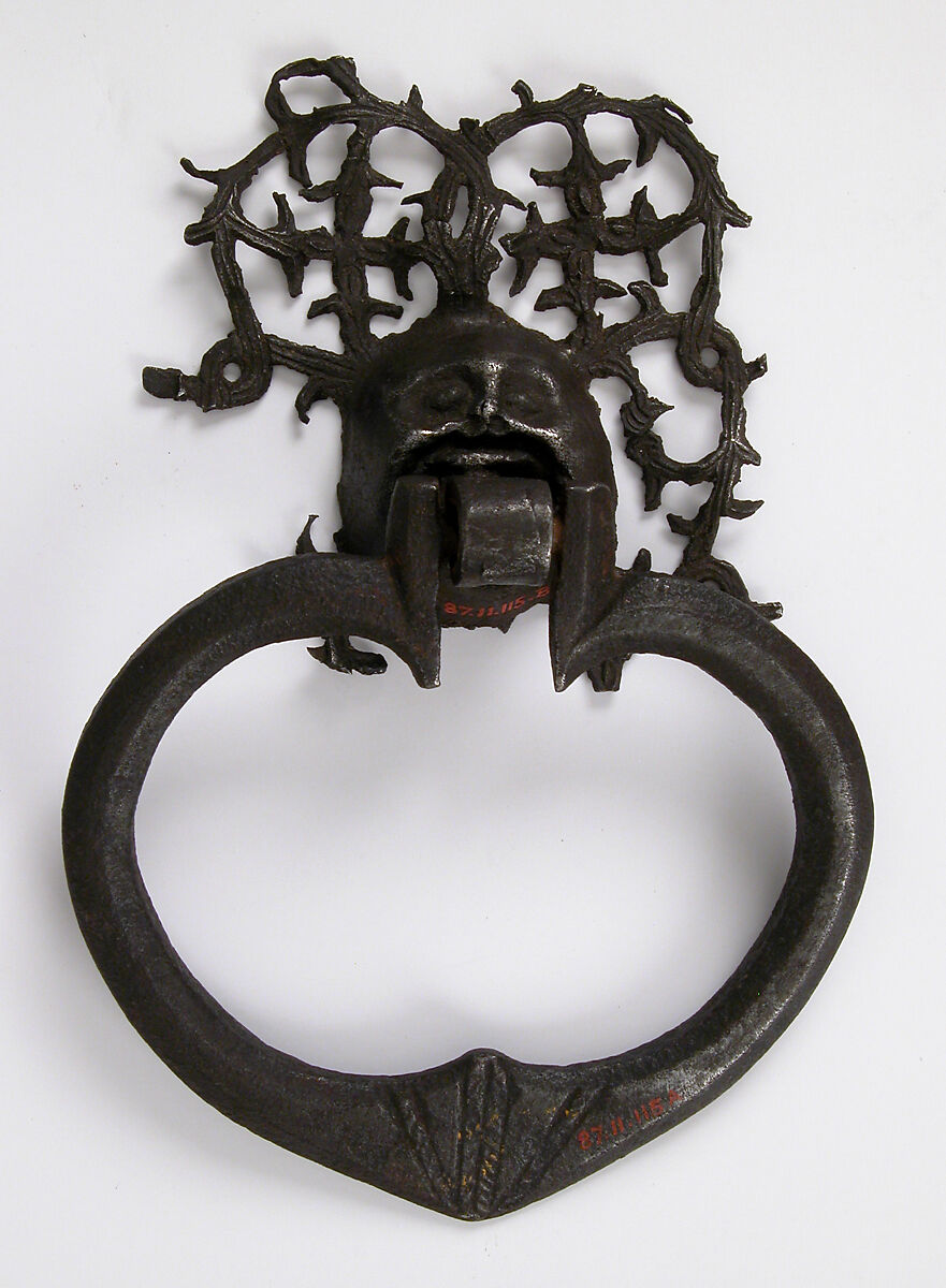 Escutcheon Plate, Iron, German