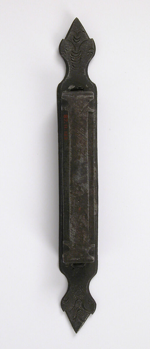Stanchion-Plate or Staple, Iron, German