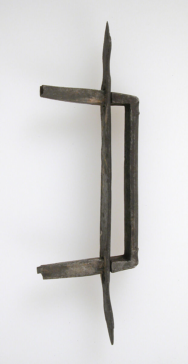 Stanchion-Plate or Staple, Iron, German