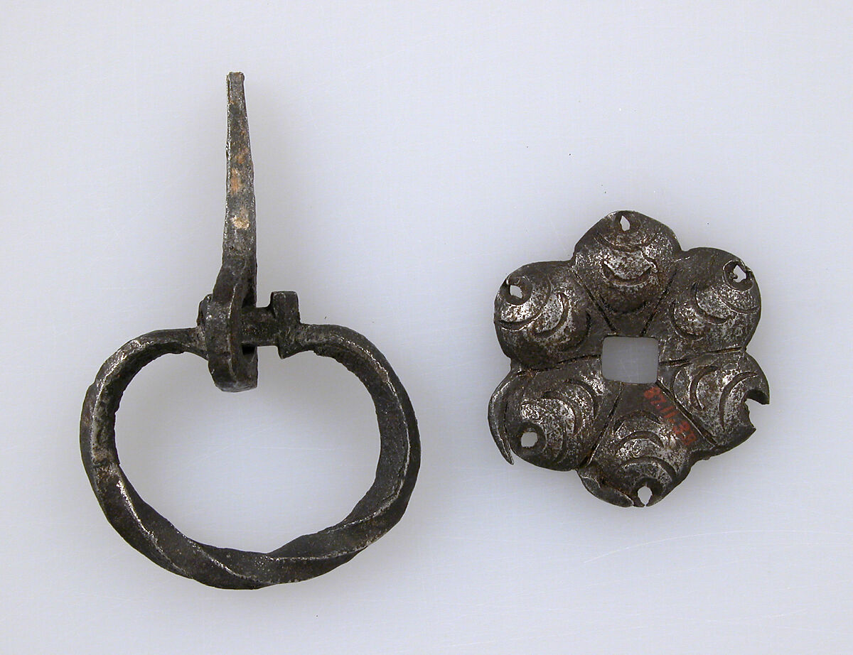 Door Handle, Iron, German