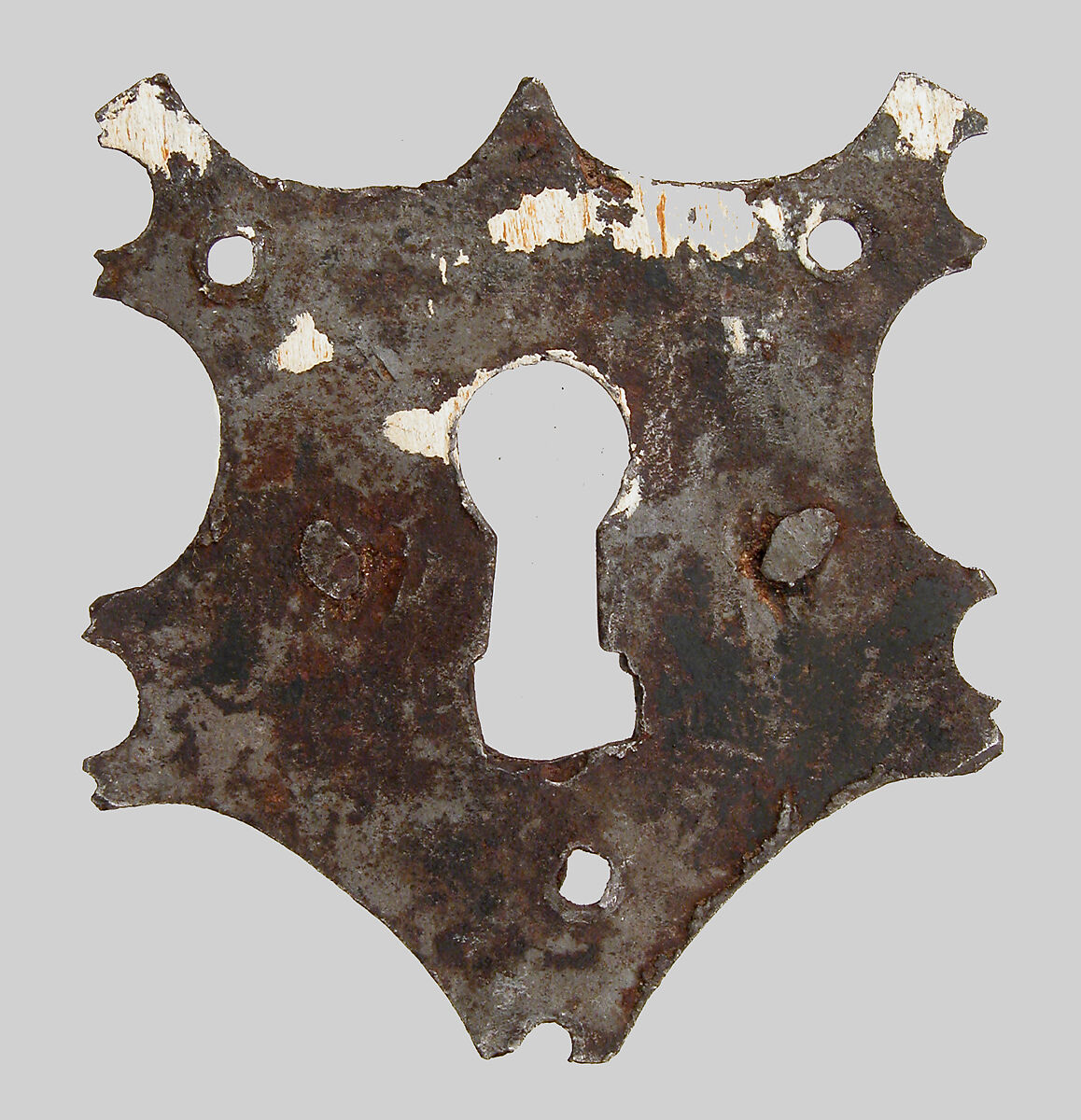 Escutcheon plate, Iron, German