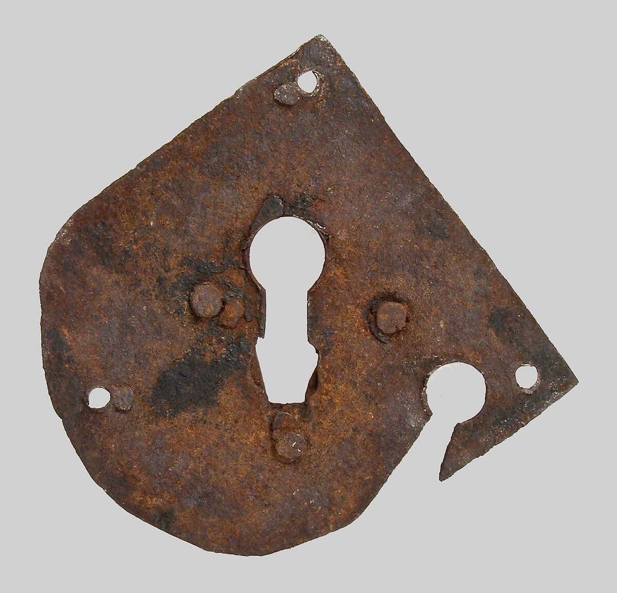 Escutcheon plate, Iron, German