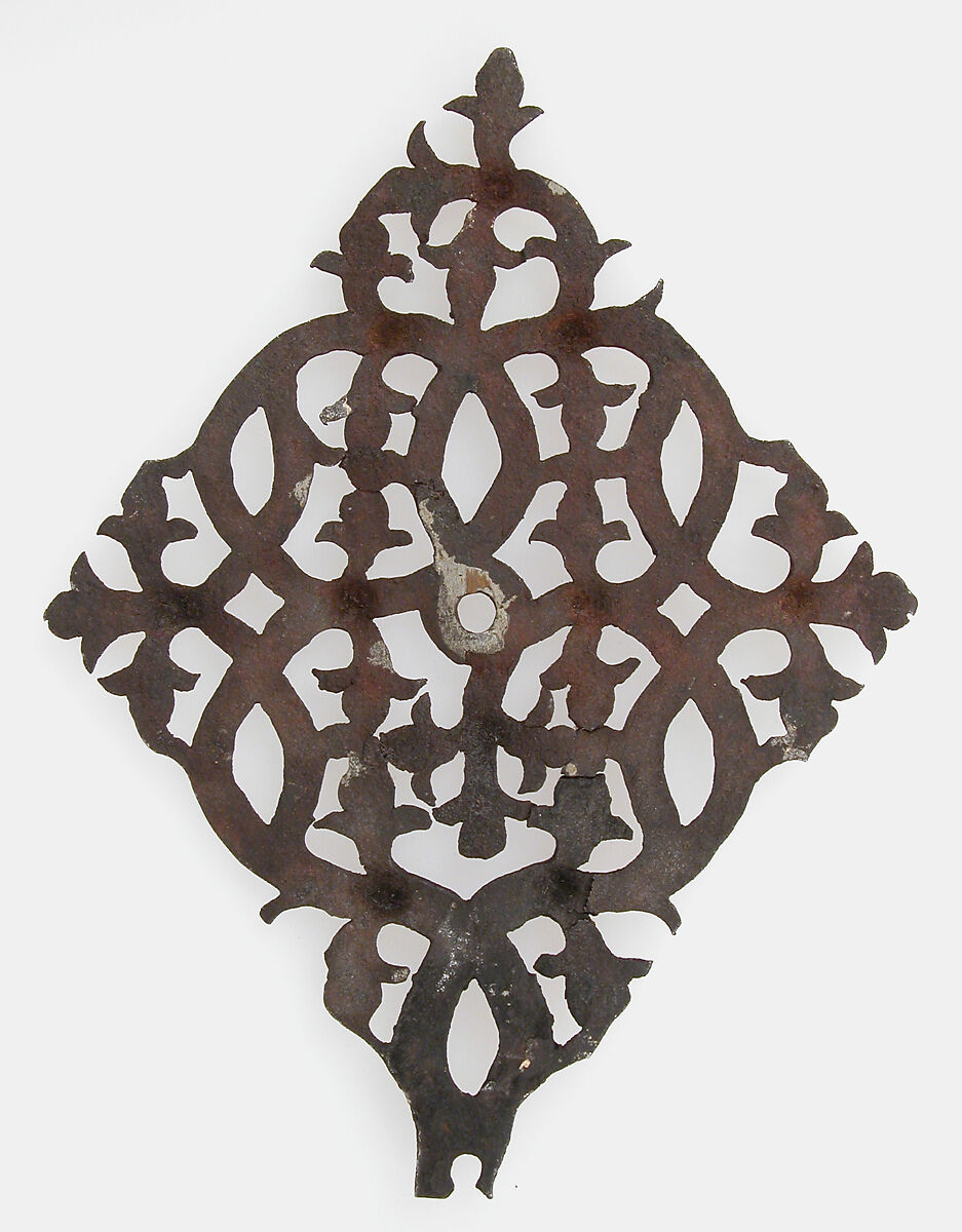 Tip of door band, Iron, German