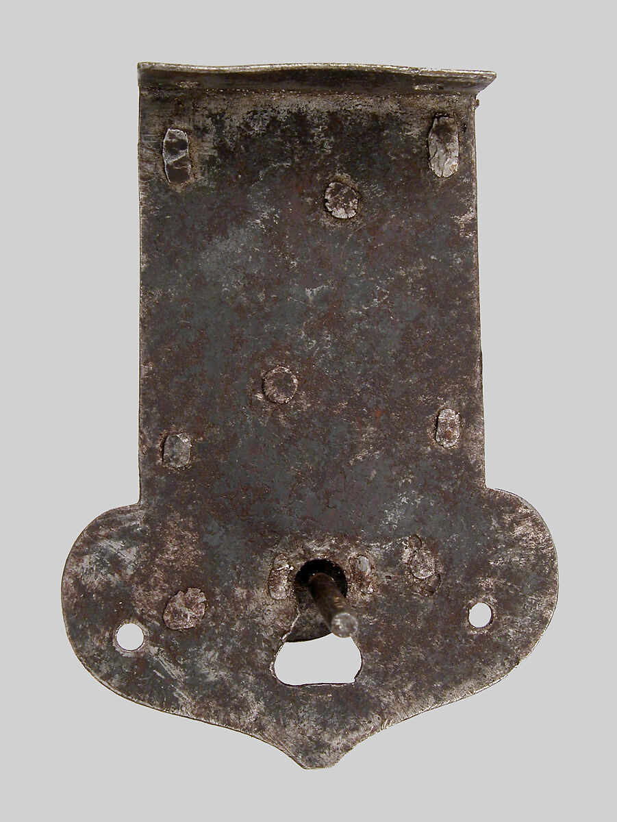 Rim of lock, Iron, German
