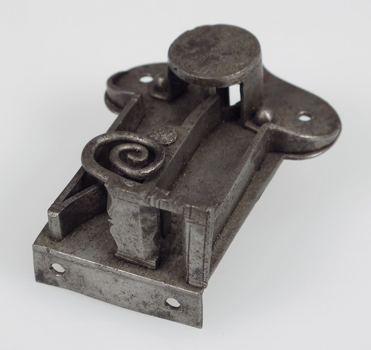 Rim of lock, Iron, German