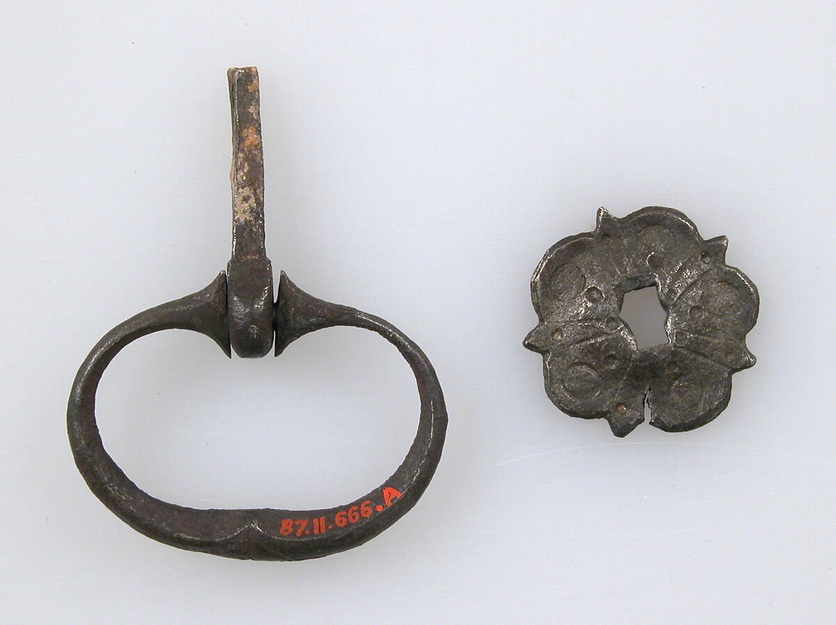 Door handle, Iron, German