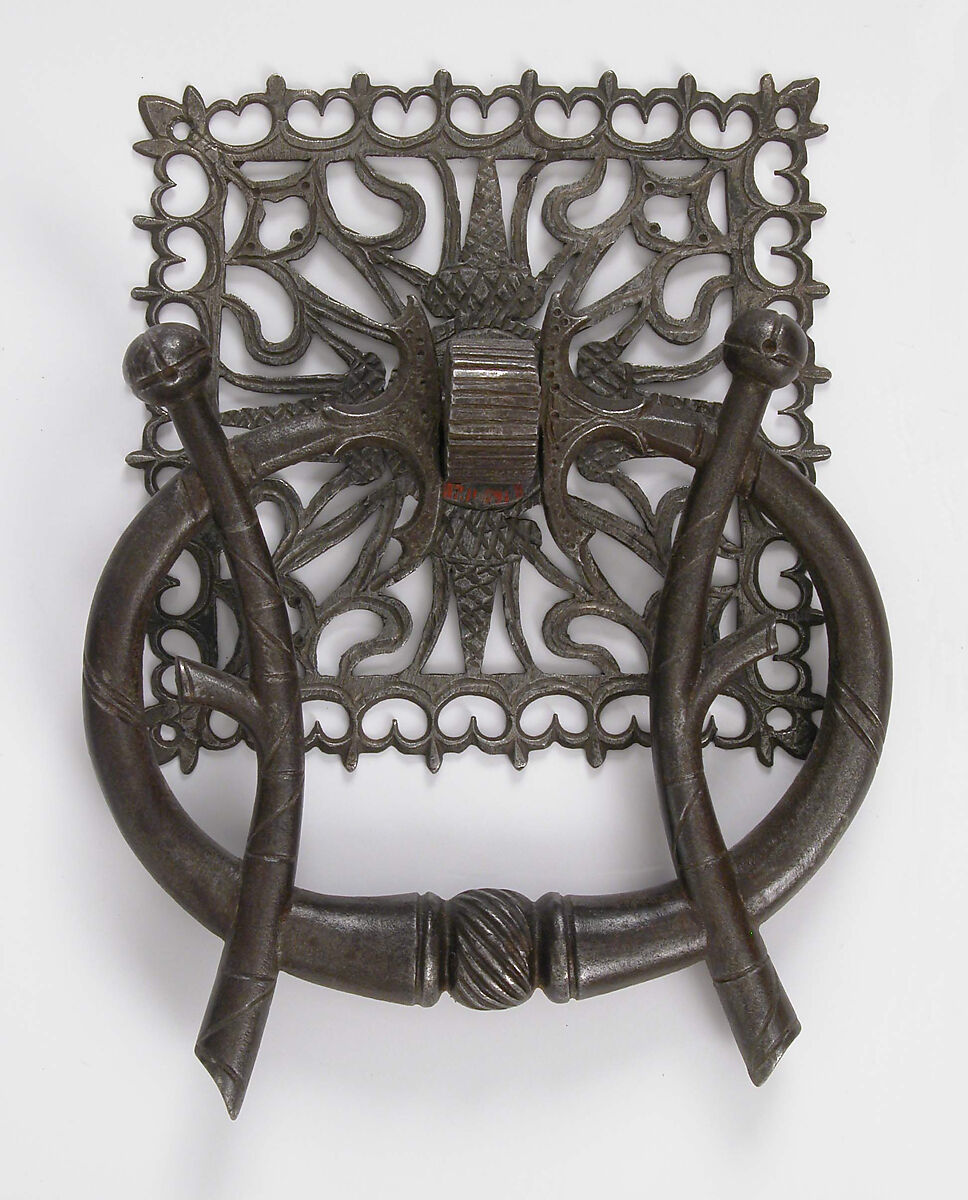 Door Handle, Iron, German