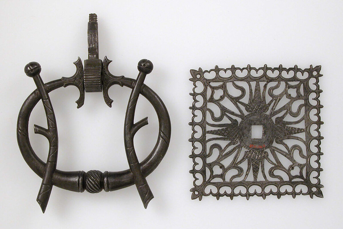 Door Handle, Iron, German