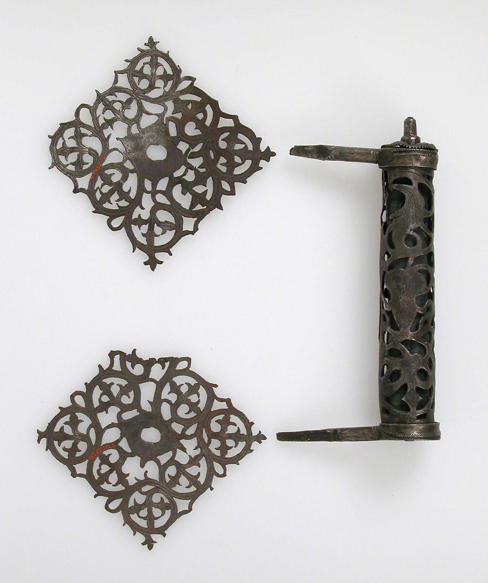 Door Handle, Iron, velvet core, German