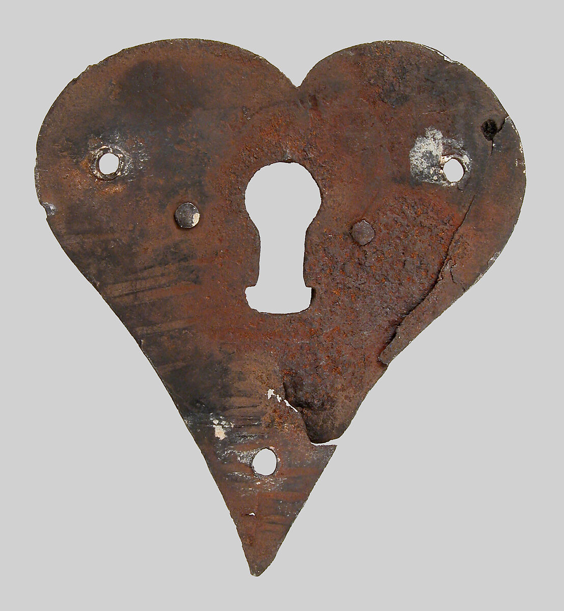 Escutcheon Plate, Iron, German