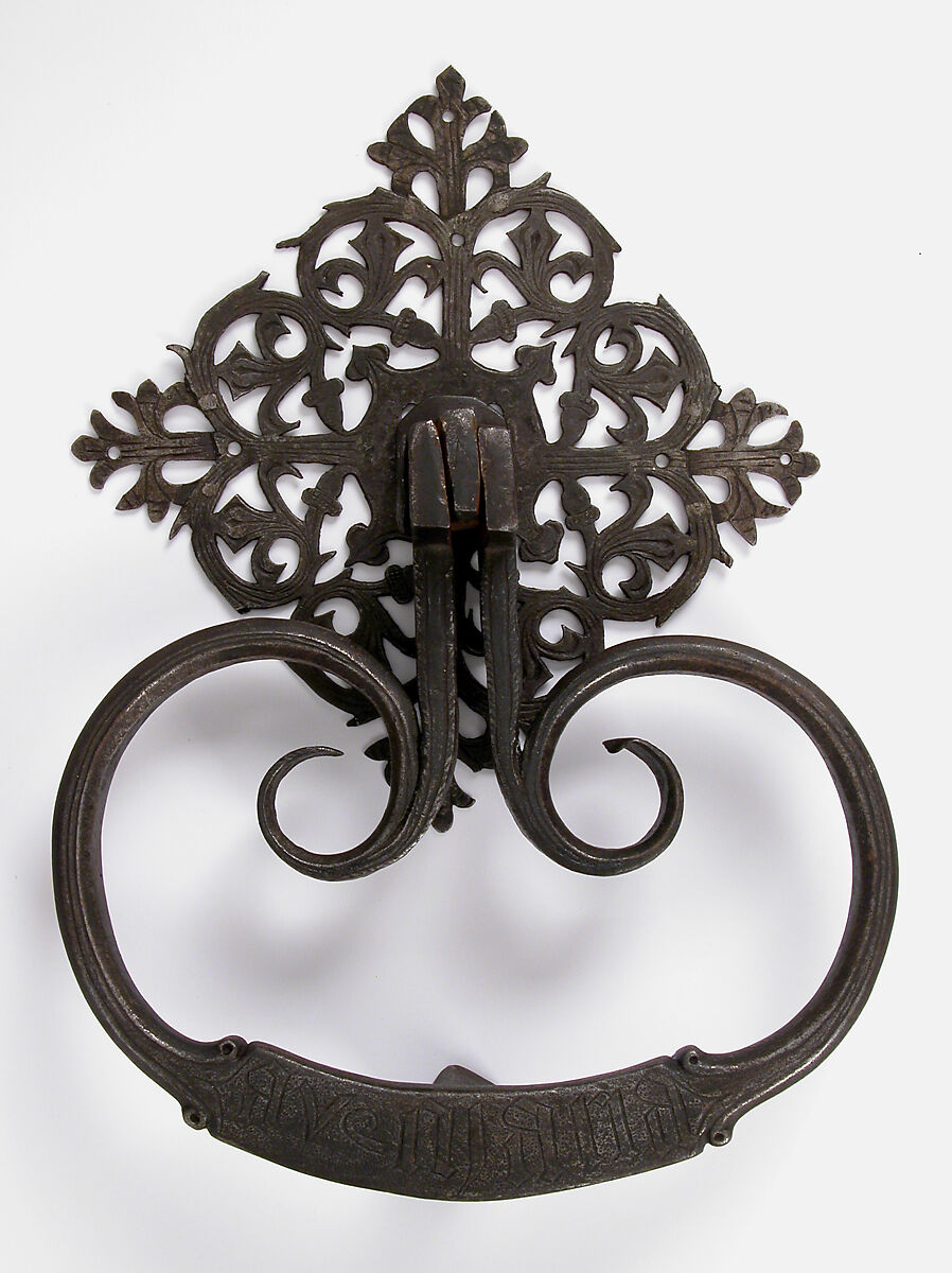 Door knocker, Iron, German