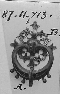 Door Handle, Iron, German
