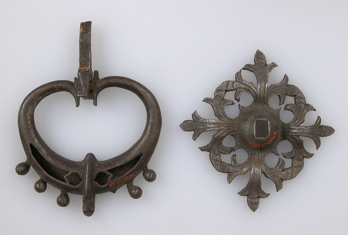 Door Handle, Iron, German