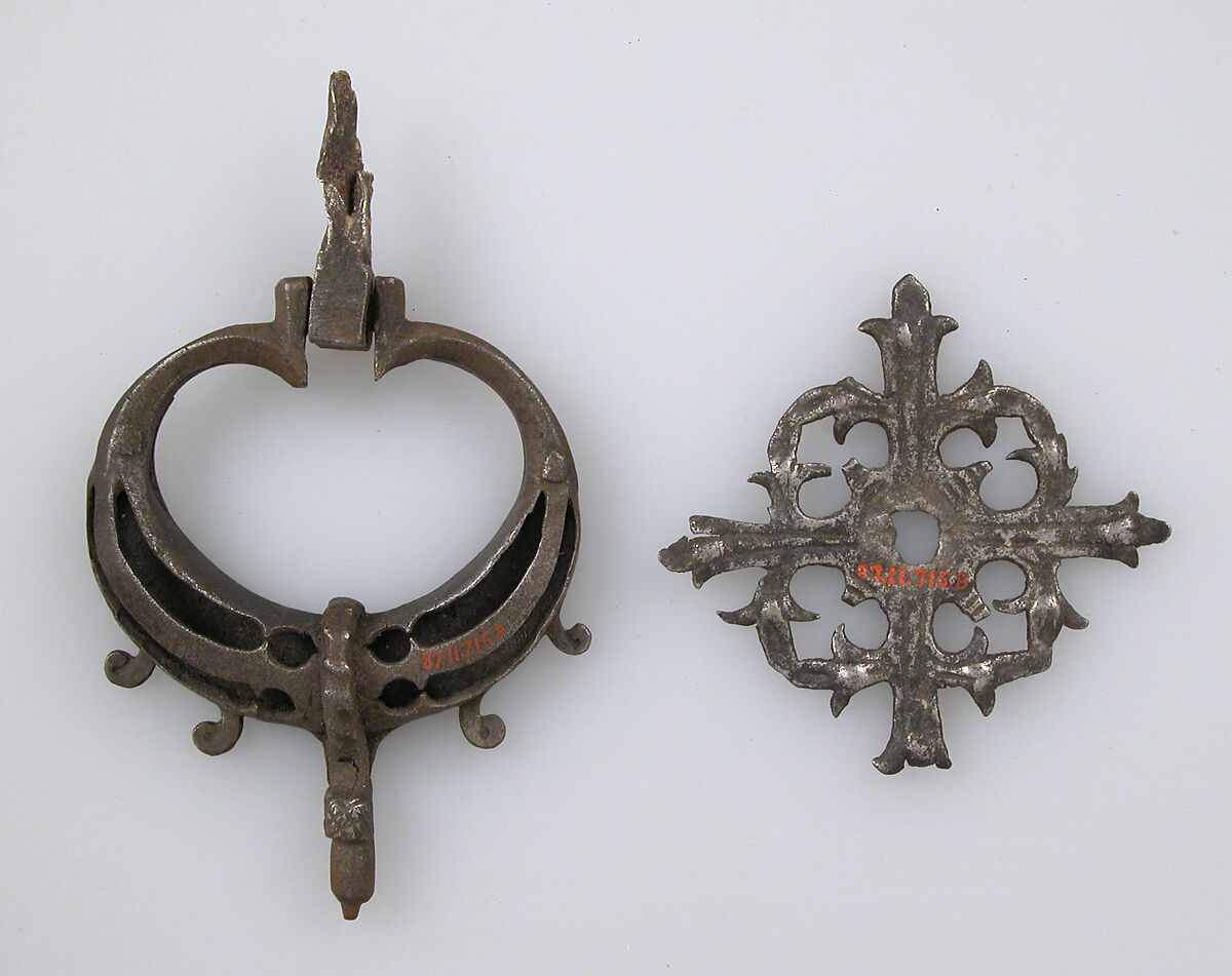 Door Handle, Iron, German