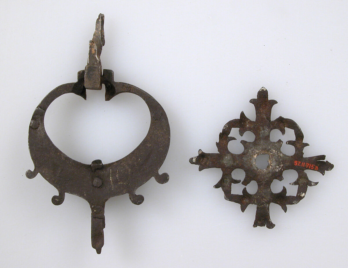 Door Handle, Iron, German