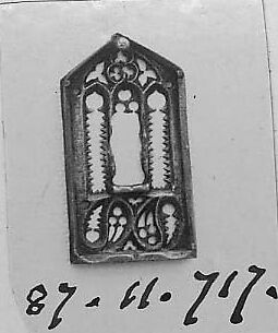 Escutcheon Plate of Lock, Iron, German