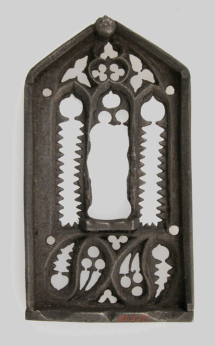 Escutcheon Plate of Lock, Iron, German 