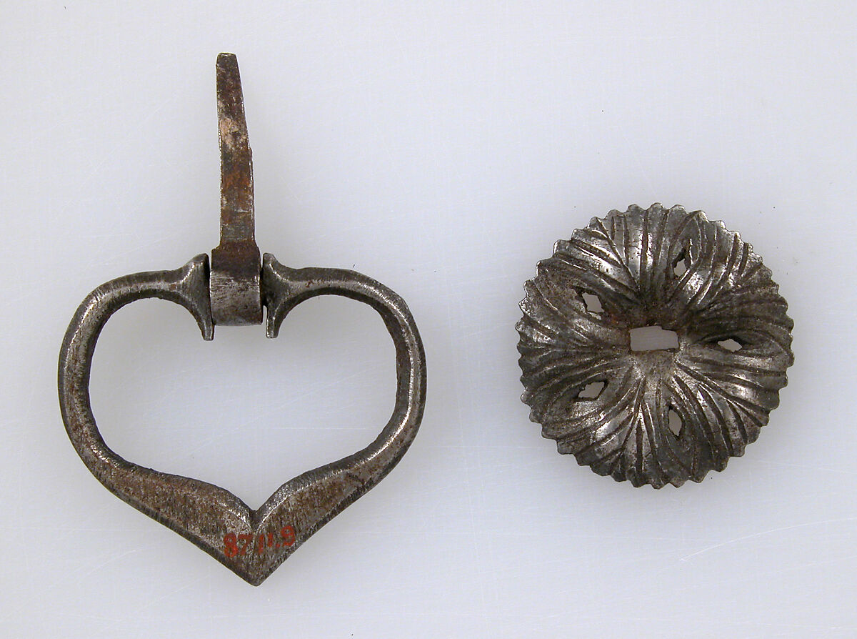 Door Handle, Iron, German