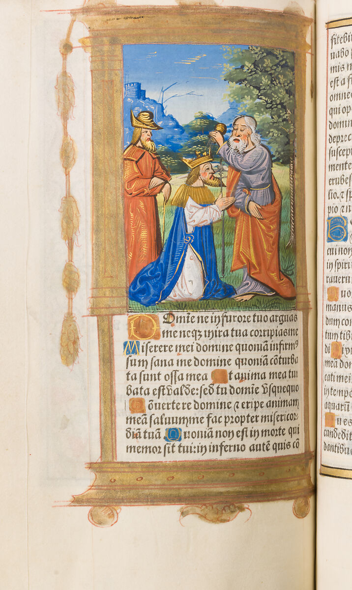 Book of Hours, Gilles Hardouyn (French), Tempera, ink and gold on parchment; leather binding, French