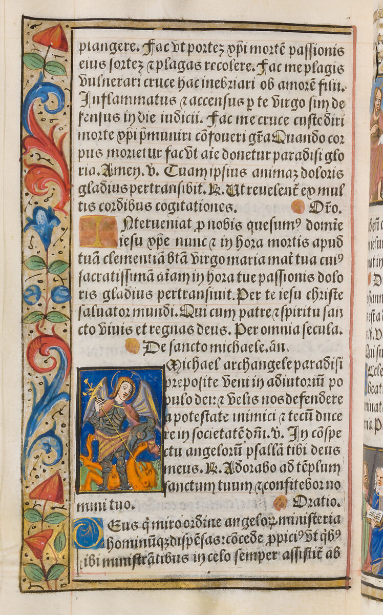 Book of Hours, Gilles Hardouyn (French), Tempera, ink and gold on parchment; leather binding, French