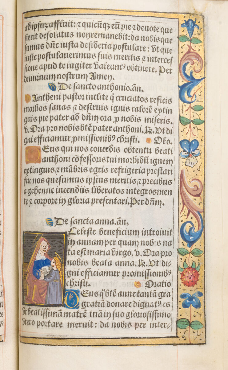 Book of Hours, Gilles Hardouyn (French), Tempera, ink and gold on parchment; leather binding, French