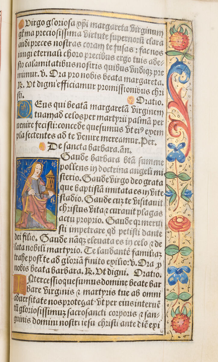 Book of Hours, Gilles Hardouyn (French), Tempera, ink and gold on parchment; leather binding, French