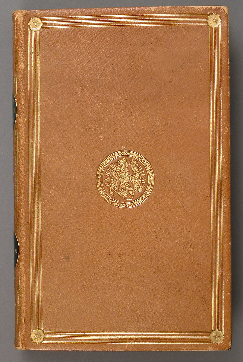 Book of Hours, Gilles Hardouyn (French), Tempera, ink and gold on parchment; leather binding, French