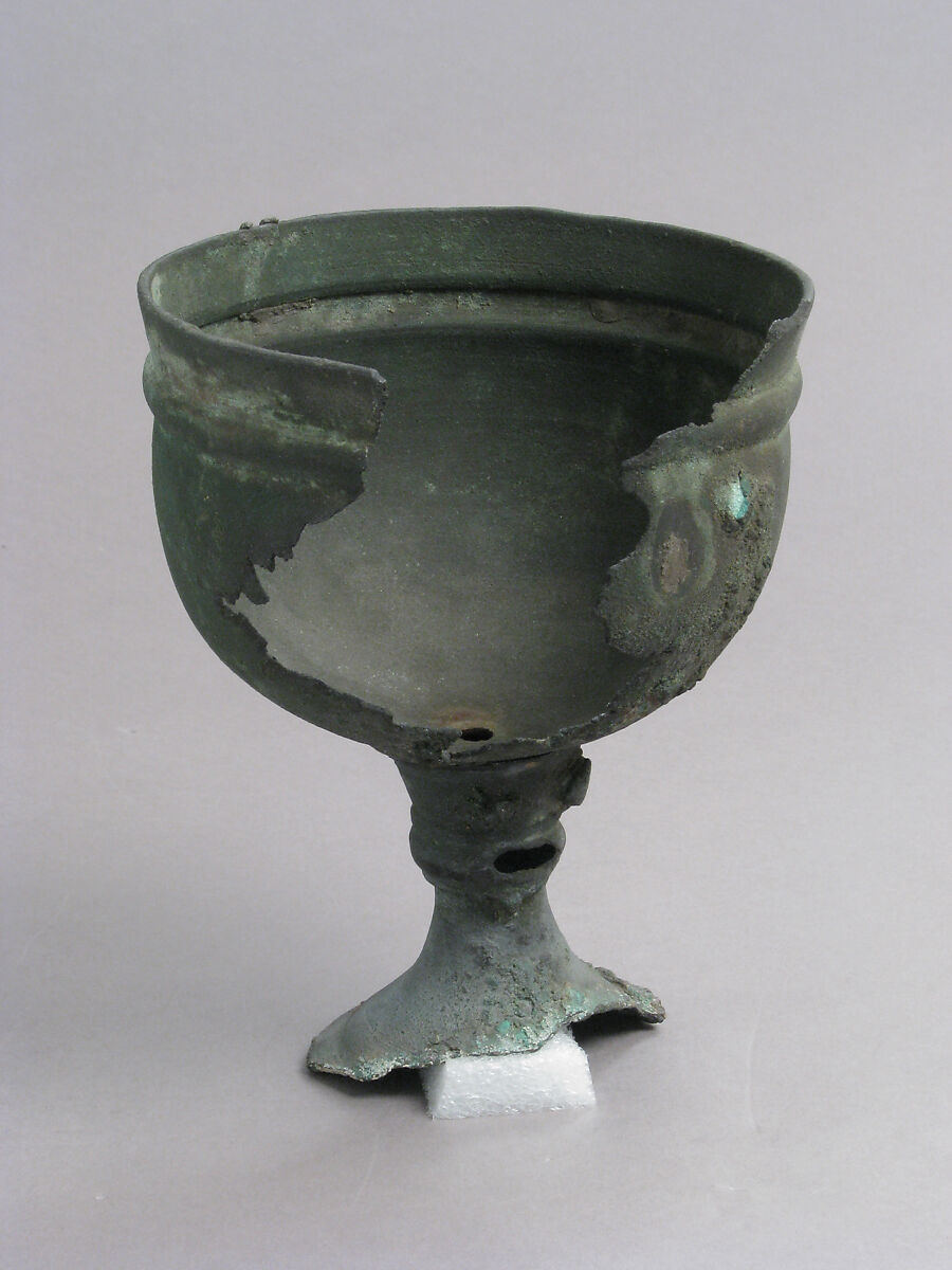 Chalice, Bronze, Coptic