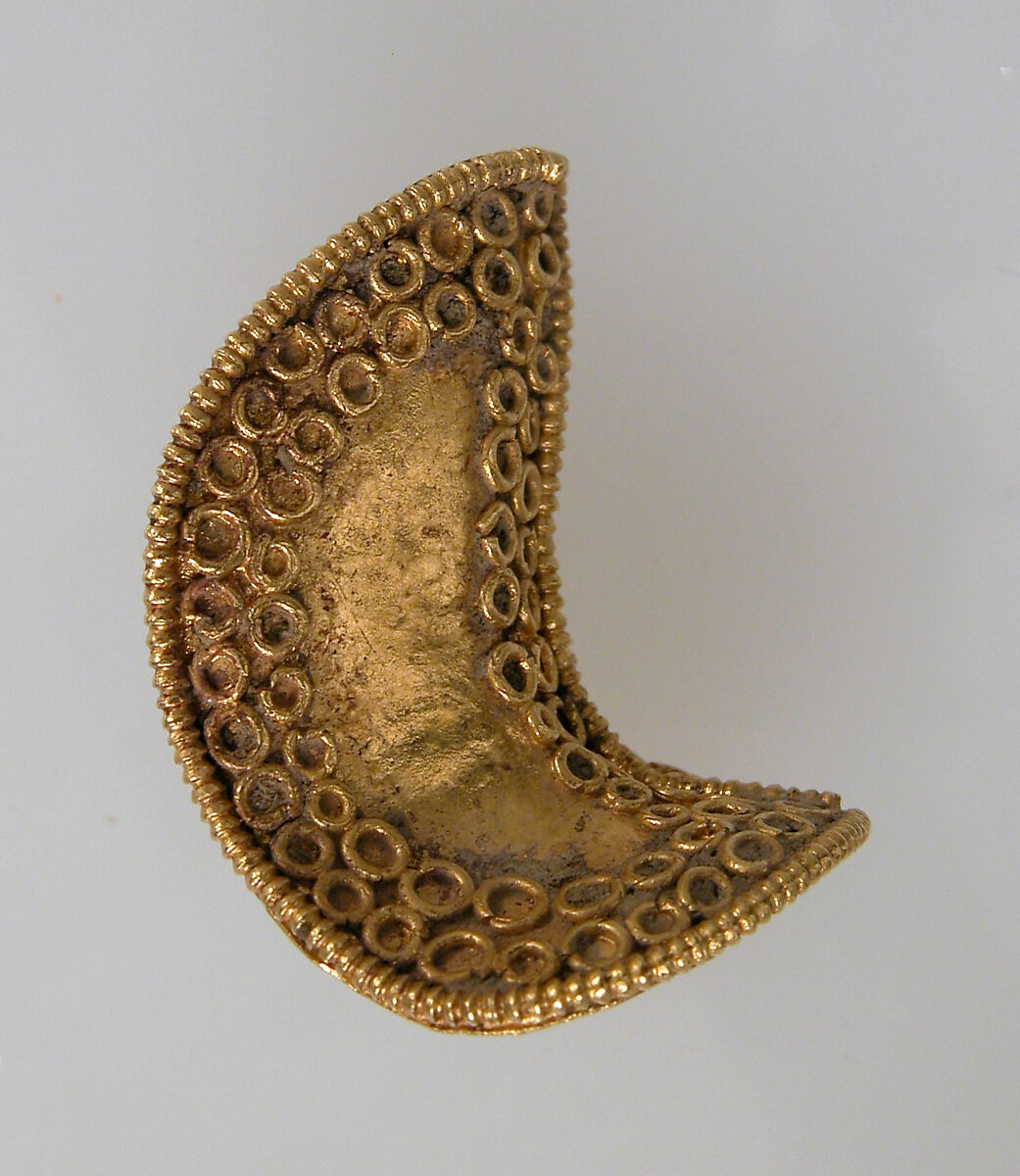 Gold Ornament from a Sword Grip, Gold, Langobardic