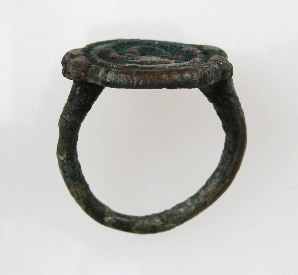 Finger ring, Bronze, Langobardic