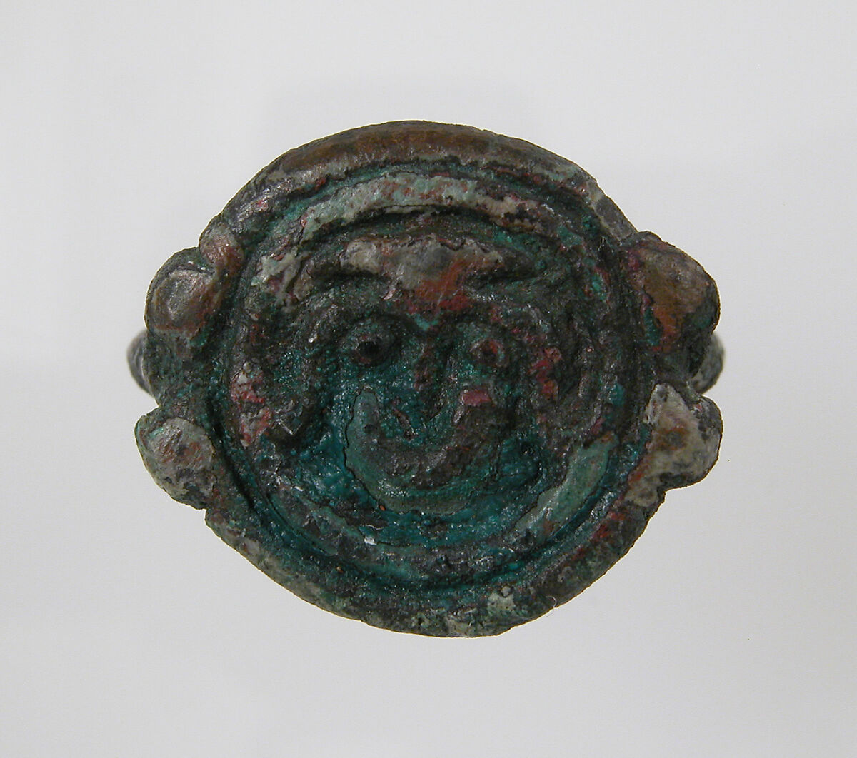 Finger ring, Bronze, Langobardic