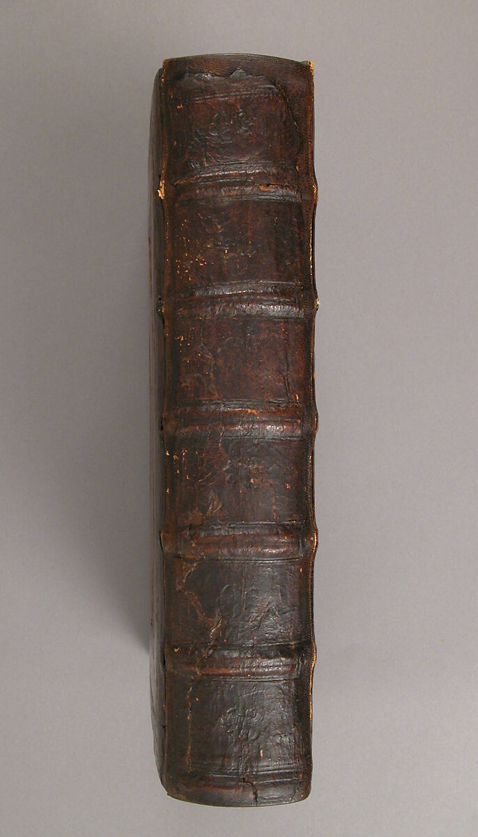 Missal, Tempera, ink, and metal leaf on parchment; leather binding, German