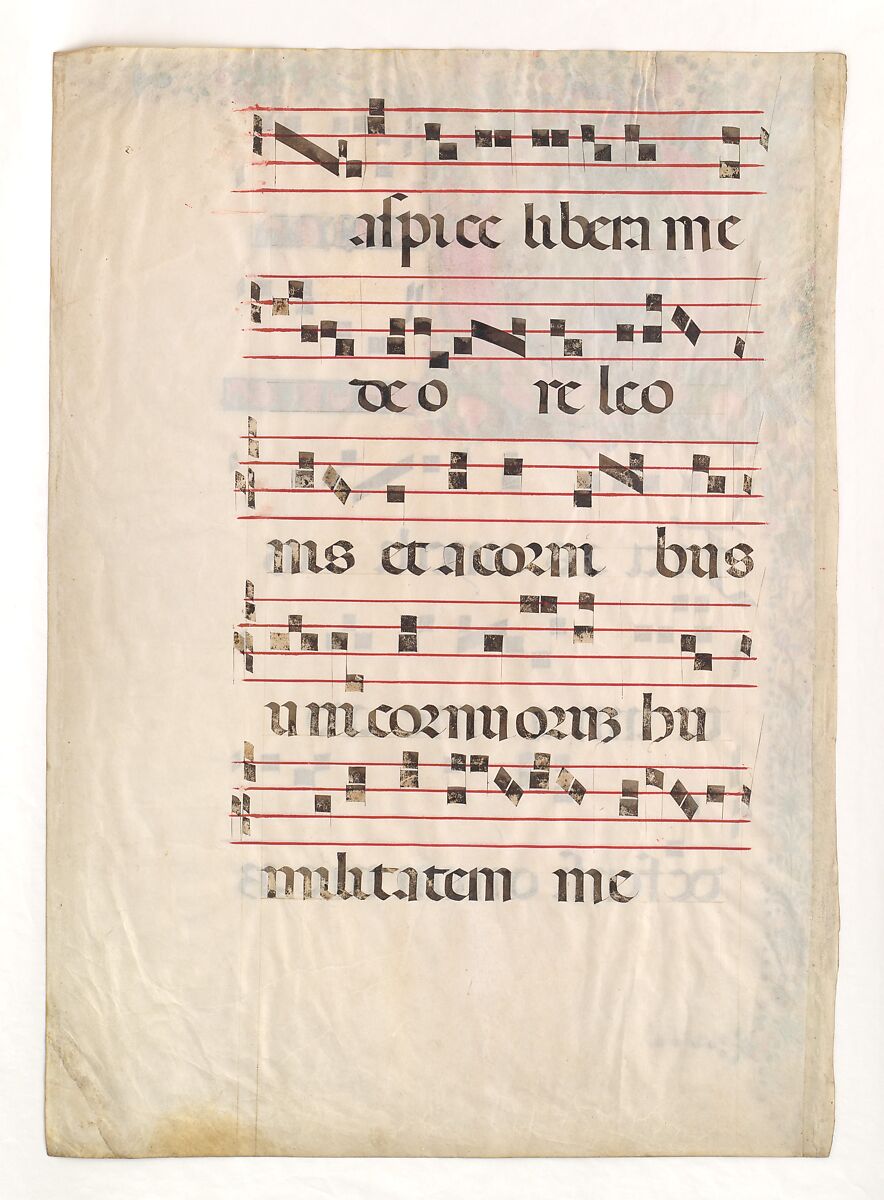 Manuscript Leaf with Entry into Jerusalem on Palm Sunday in an Initial D, from a Gradual, Bartolomeo di Domenico di Guido (Italian, 1430–1521), Tempera, ink, and gold on parchment, Italian